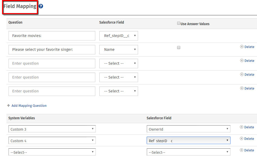 Survey Software Help Image